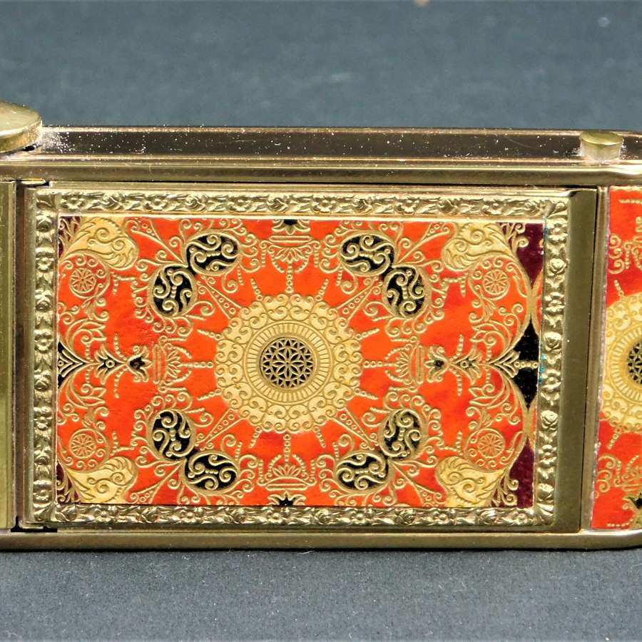 1930's Camera style vanity compact case