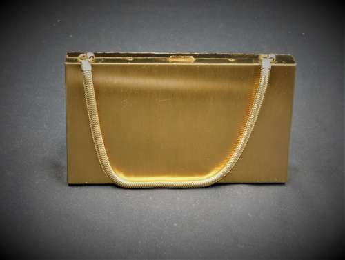 Glitter Lucite Compact Carryall