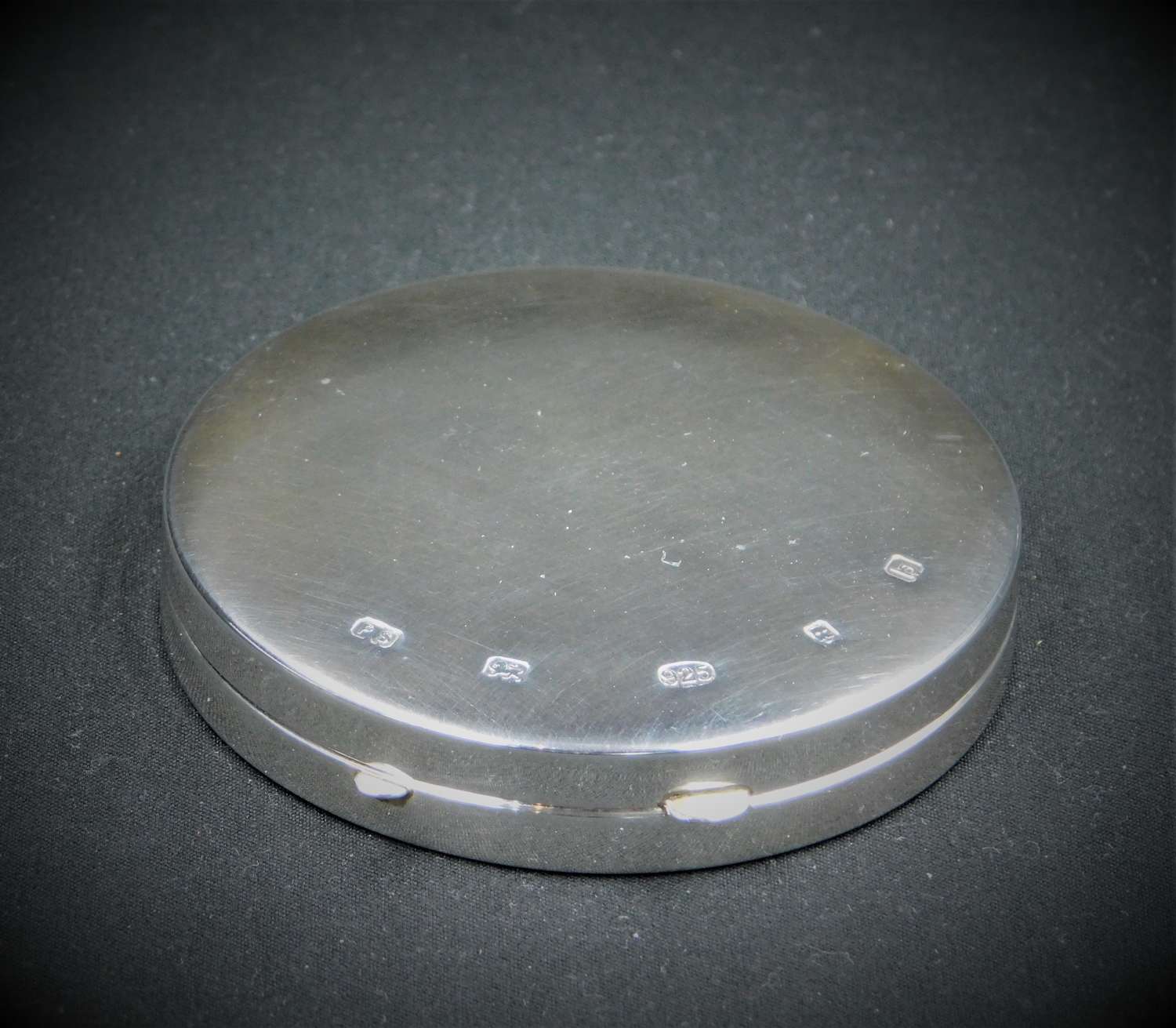 Sterling Silver Powder Compact