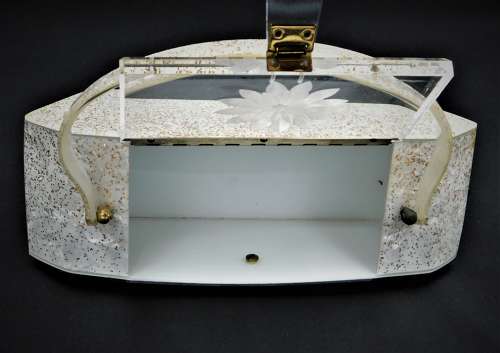 Pearl Lucite Bag
