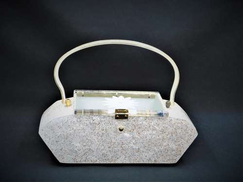 Pearl Lucite Bag