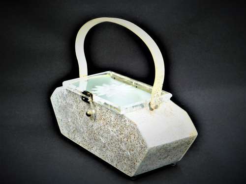 Pearl Lucite Bag