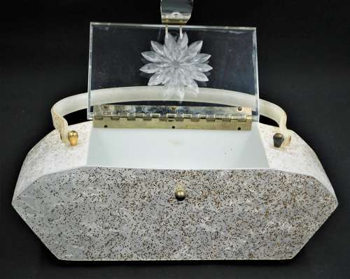 Pearl Lucite Bag