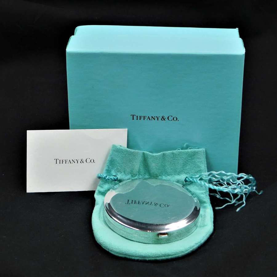 Tiffany & Co Silver 925 Powder Compact