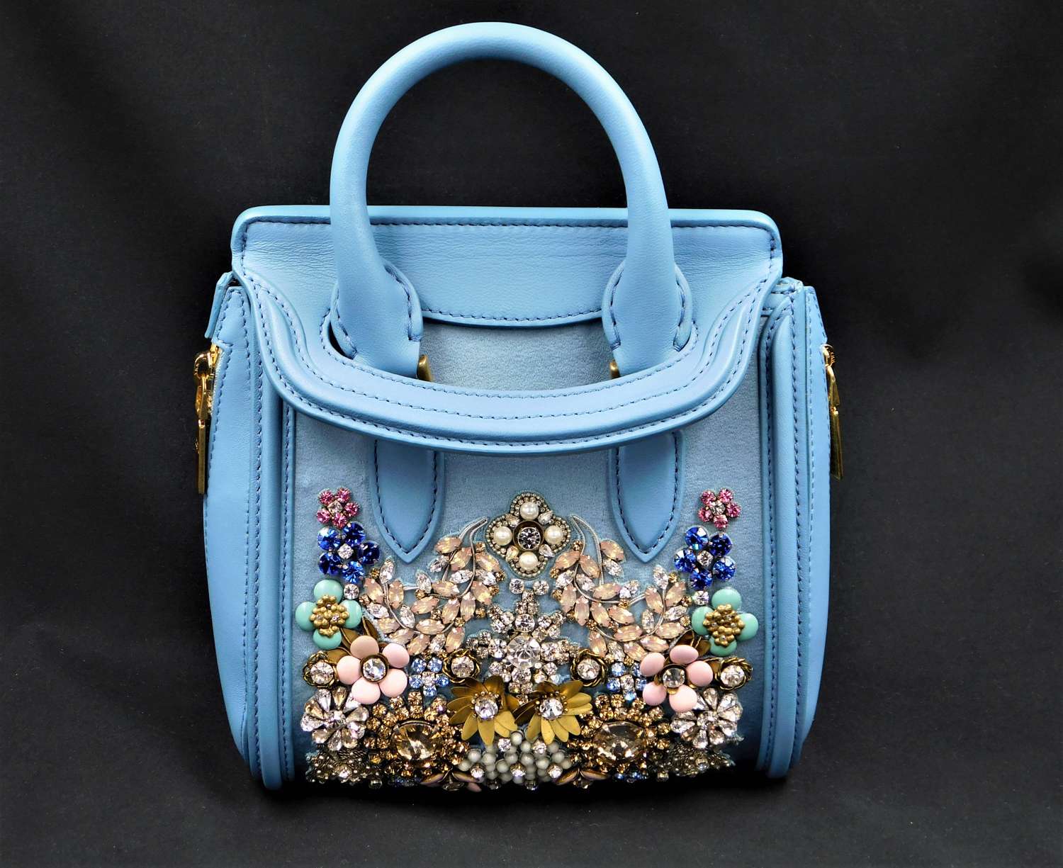 Alexander McQueen Mini Heroine Handbag