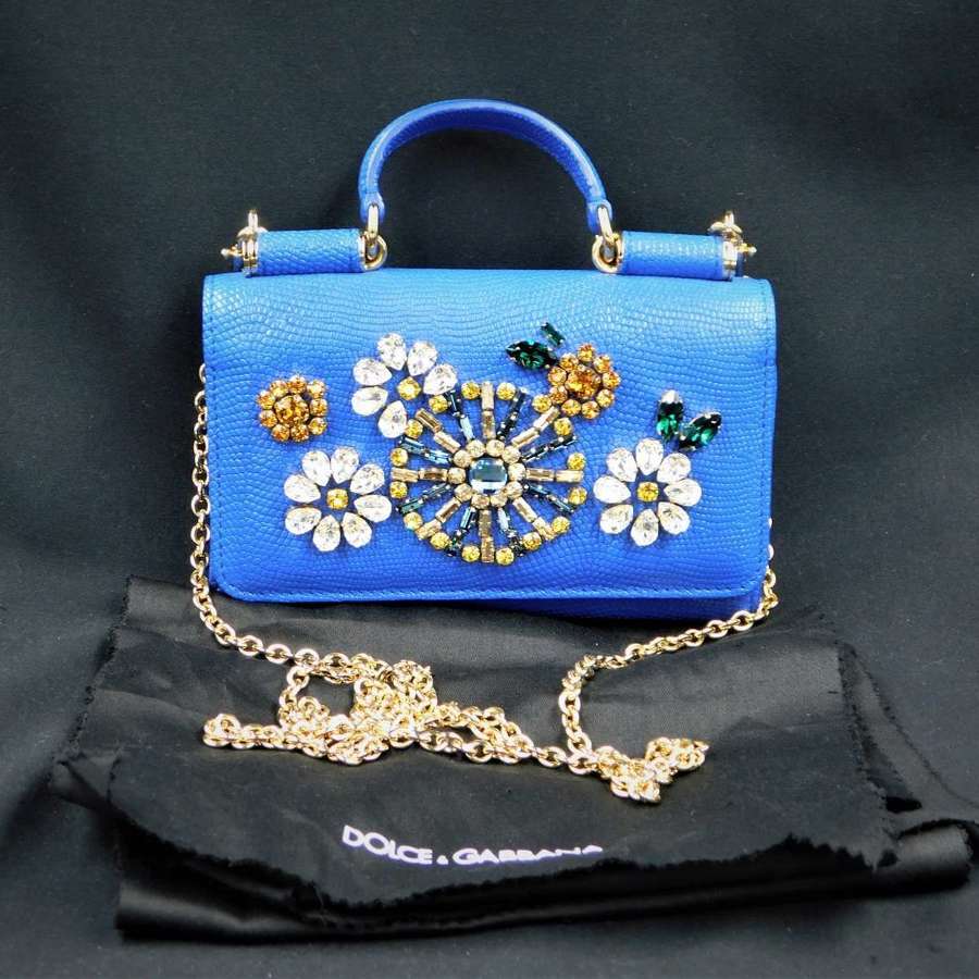 Dolce and Gabbana Mini Sicily Phone Case Bag