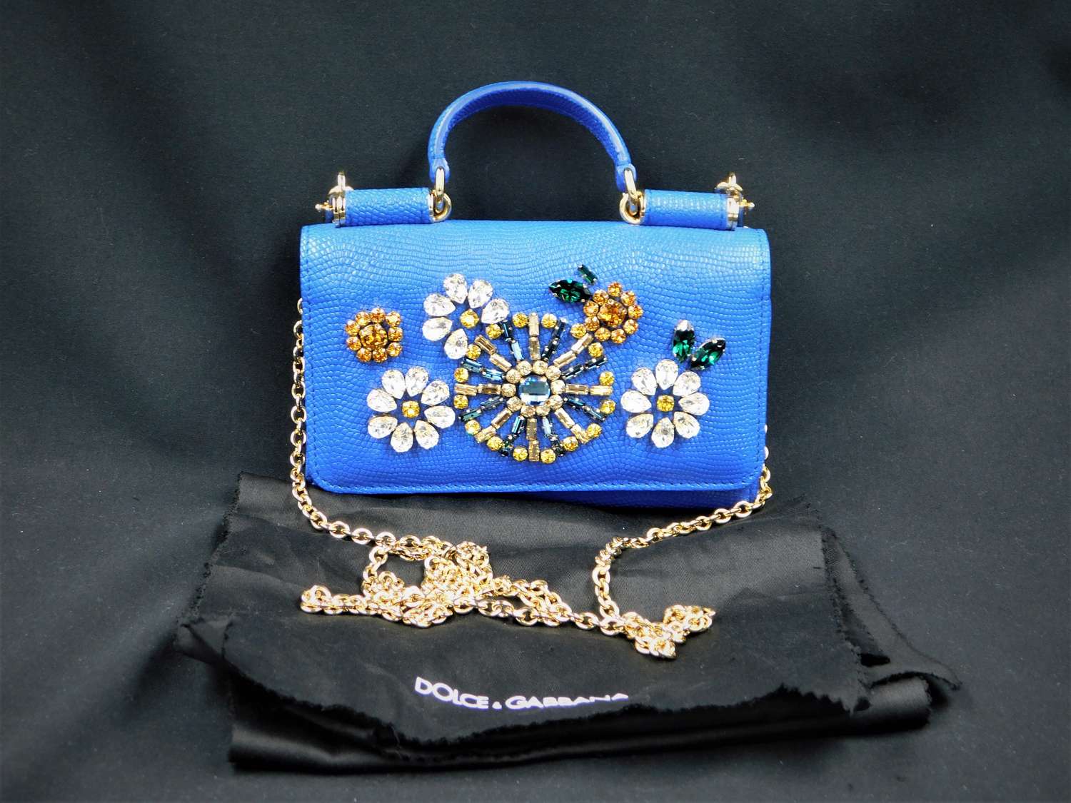 Dolce and Gabbana Mini Sicily Phone Case Bag