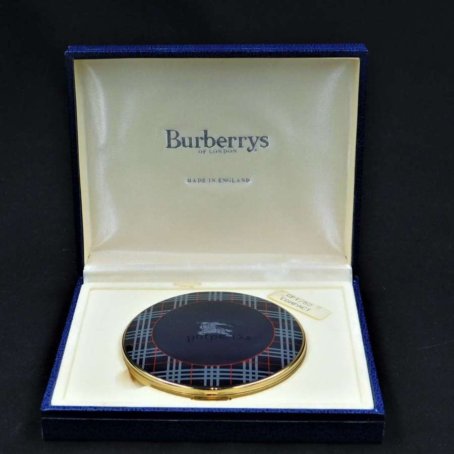 Burberry Powder Compact boxed