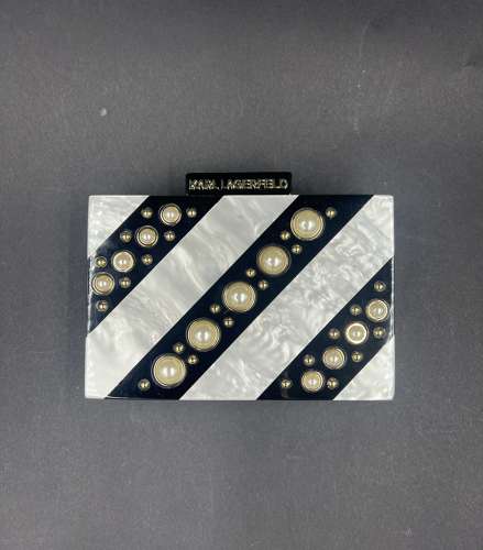 Karl Lagerfeld Pearl Minaudière