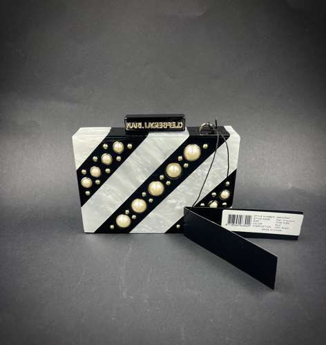 Karl Lagerfeld Pearl Minaudière